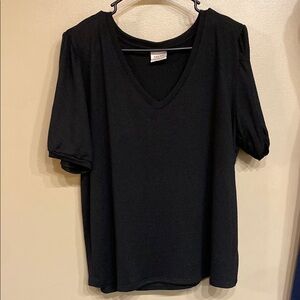 Mod Ref Black Relaxed Short Sleeve Tee